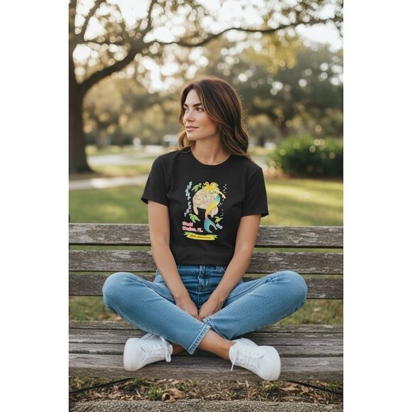 Weeki Wachee Swampfest 2013 20th Anniversary T-Shirt 2XL Unisex Mermaid Manatee - Picture 2 of 4